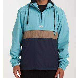 NWT Billabong Wind Swell Anorak Pull Over jacket
